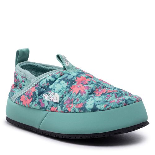 Chaussons The North Face Thermoball Traction Mule II NF0A39UX9W21 Coral Sunrise Forestland Floral Print/Wasabi - Chaussures.fr - Modalova