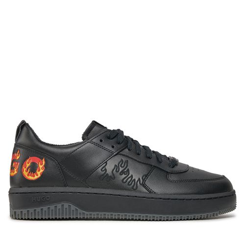 Sneakers Hugo Kilian Tenn Flfm 50513280 Black 008 - Chaussures.fr - Modalova