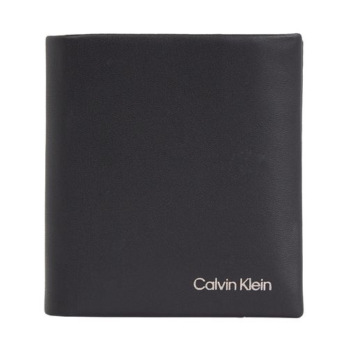Portefeuille Calvin Klein Ck Concise Trifold 6Cc W/Coin K50K510593 Ck Black BAX - Chaussures.fr - Modalova