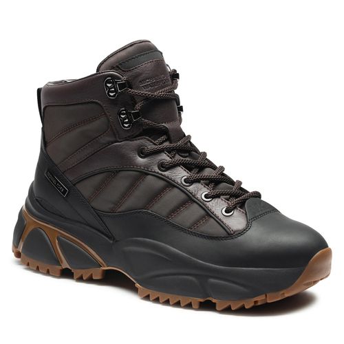 Bottes de randonnée MICHAEL Michael Kors Logan Boot 42F3LGFB3D Chocolate - Chaussures.fr - Modalova