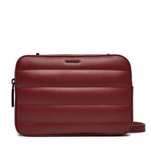 Sac à main Calvin Klein Line Quilt Camera Bag K60K612114 Rouge - Chaussures.fr - Modalova