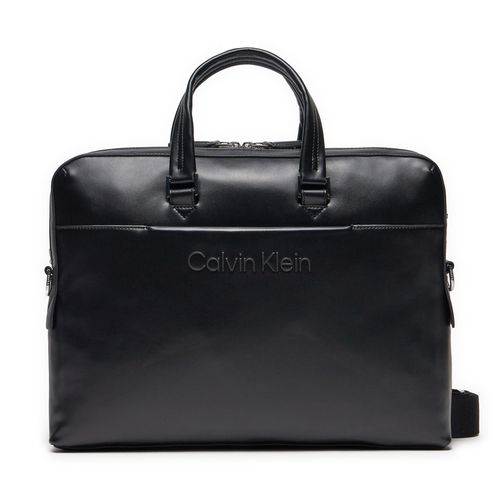 Sac ordinateur Calvin Klein K50K512537 Noir - Chaussures.fr - Modalova