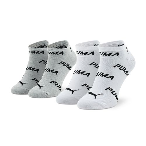 Lot de 2 paires de chaussettes basses unisexe Puma 907947 02 White/Grey/Black - Chaussures.fr - Modalova