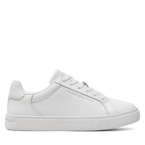 Sneakers Tommy Hilfiger Essential Court Sneaker FW0FW08000 Blanc - Chaussures.fr - Modalova