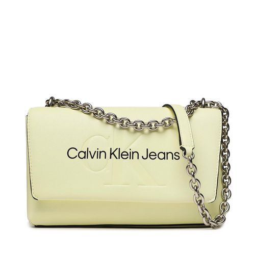 Sac à main Calvin Klein Jeans Sculpted Ew Flap Conv25 Mono K60K607198 Jaune - Chaussures.fr - Modalova