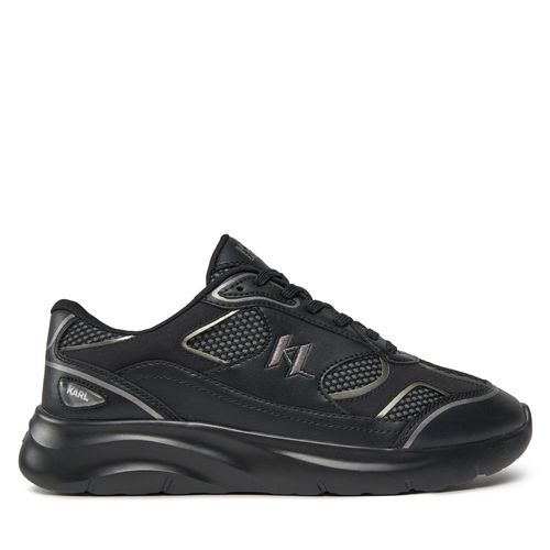 Sneakers KARL LAGERFELD KL53620 Black Lthr/Textile 400 - Chaussures.fr - Modalova