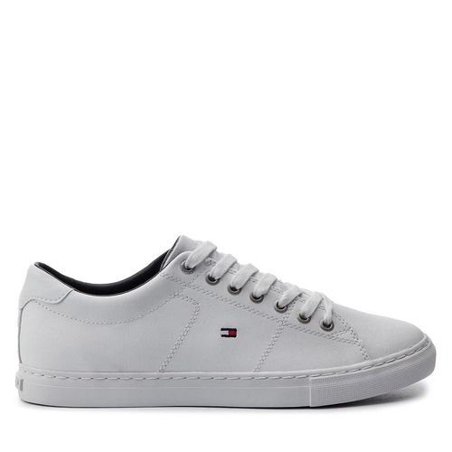 Sneakers Tommy Hilfiger Essential Leather Sneaker FM0FM02157 White 100 - Chaussures.fr - Modalova