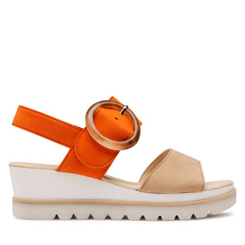Sandales Gabor 84.645.14 Caramel/Orange - Chaussures.fr - Modalova