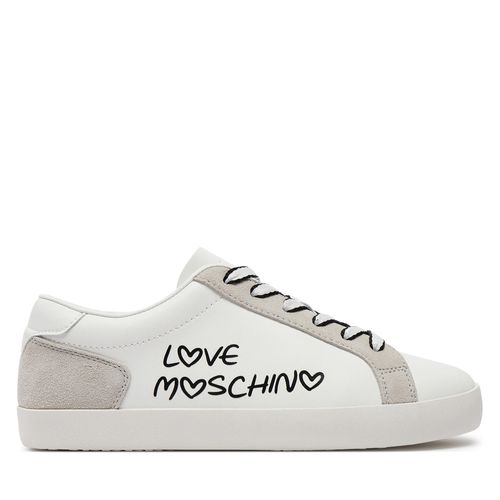 Sneakers LOVE MOSCHINO JA15512G0IIAC10A Bianco Nero - Chaussures.fr - Modalova