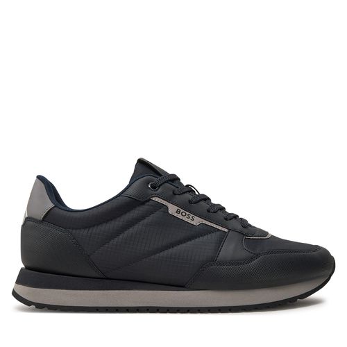 Sneakers Boss Kai Runn 50523308 Bleu marine - Chaussures.fr - Modalova