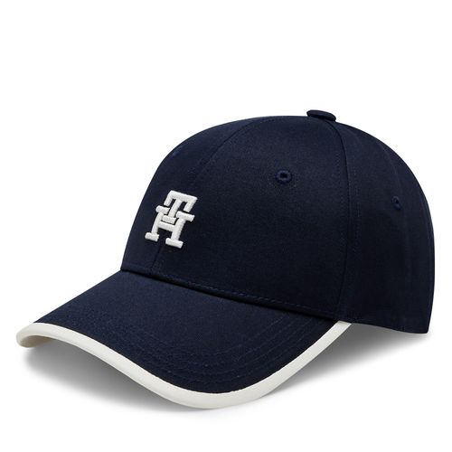 Casquette Tommy Hilfiger Essential Chic Cap AW0AW15772 Space Blue DW6 - Chaussures.fr - Modalova