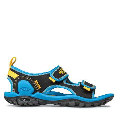 Sandales Keen Knotch Creek Ot 1025645 Black/Vivid Blue - Chaussures.fr - Modalova