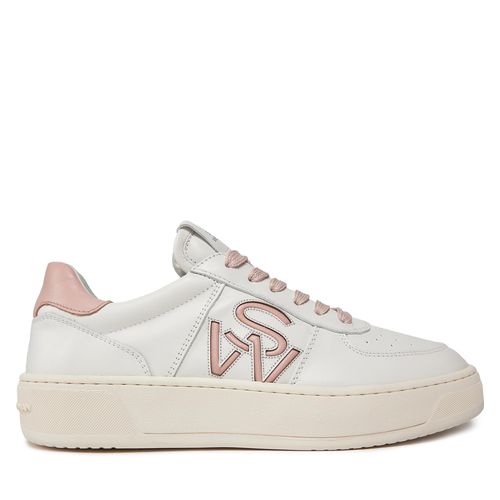 Sneakers Stuart Weitzman Crtsde Lgo Snr SH305 White/Pink - Chaussures.fr - Modalova