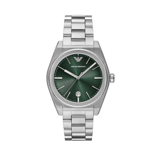 Montre Emporio Armani Federico AR11621 Argent - Chaussures.fr - Modalova