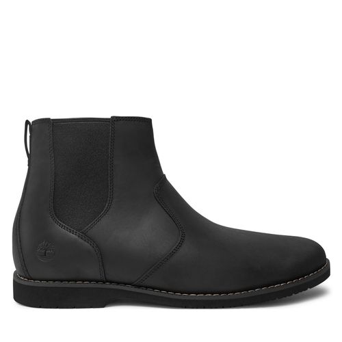 Bottines Chelsea Timberland Woodhull TB0A413H0011 Noir - Chaussures.fr - Modalova