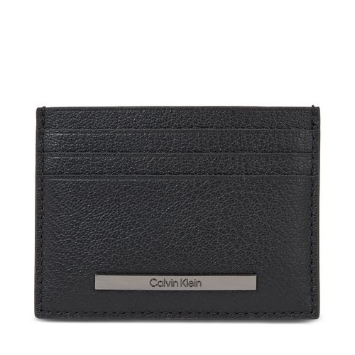 Étui cartes de crédit Calvin Klein Modern Bar Cardholder 6Cc K50K510892 Noir - Chaussures.fr - Modalova