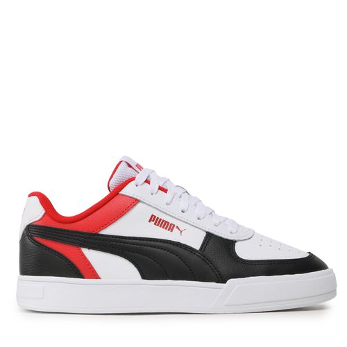 Sneakers Puma Caven Block Jr 391469 01 Puma White/Puma Black/Red 01 - Chaussures.fr - Modalova