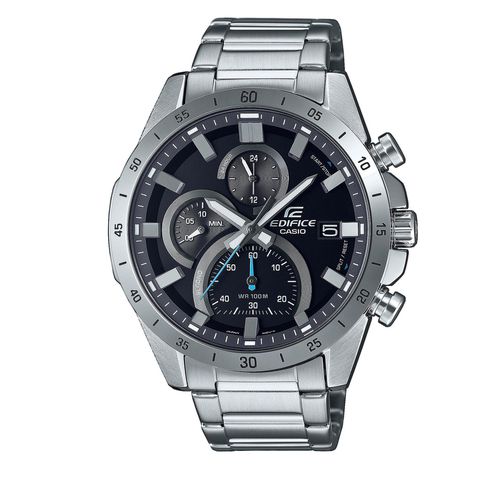 Montre Casio Edifice EFR-571D-1AVUEF Silver/Black - Chaussures.fr - Modalova