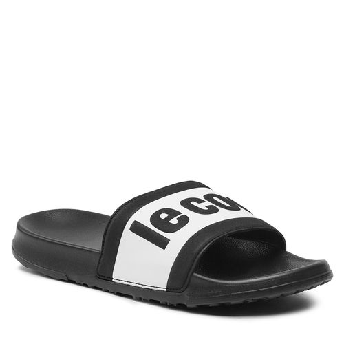 Mules / sandales de bain Le Coq Sportif Slide Wording 2310325 Black/Optical White - Chaussures.fr - Modalova