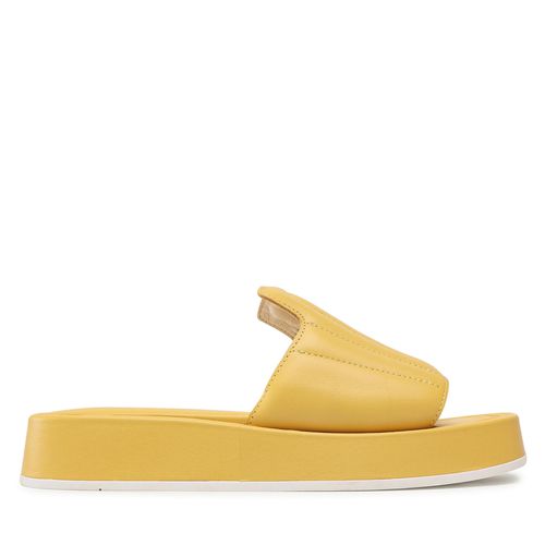 Mules / sandales de bain Nessi 22199 Jaune - Chaussures.fr - Modalova