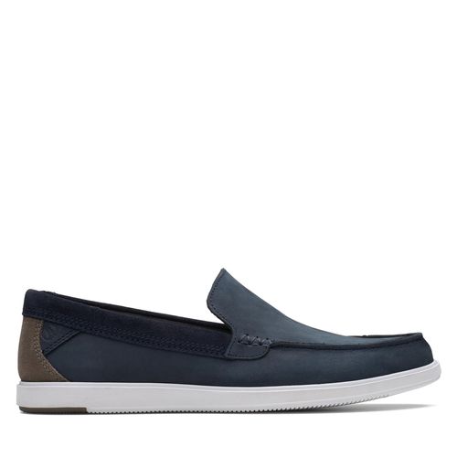 Loafers Clarks Bratton Loafer 26172448 Bleu marine - Chaussures.fr - Modalova