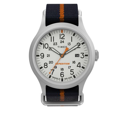 Montre Timex Expedition North TW2V22800 Blue/Silver - Chaussures.fr - Modalova
