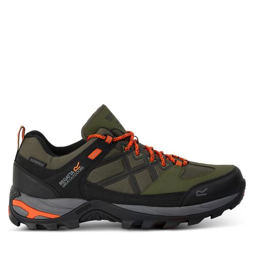 Chaussures de trekking Regatta Samaris III Low RMF835 Cypress Green/Blaze Orange ND1 - Chaussures.fr - Modalova