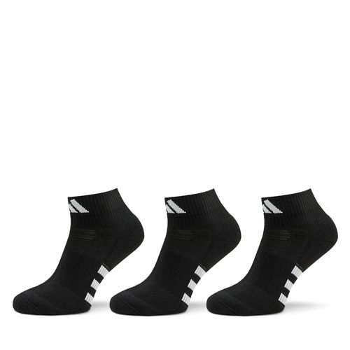 Lot de 3 paires de chaussettes basses unisexe adidas Performance Cushioned Mid-Cut Socks 3 Pairs IC9519 Noir - Chaussures.fr - Modalova