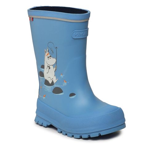 Bottes de pluie Viking Jolly Moomin 1-13505-3550 Blue - Chaussures.fr - Modalova