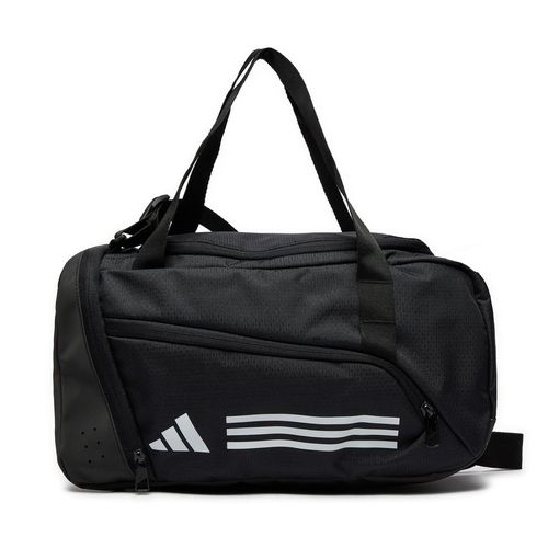 Sac adidas Essentials 3-Stripes Duffel Bag IP9861 Black/White - Chaussures.fr - Modalova