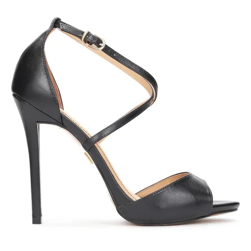 Sandales Kazar Terry 60353-01-00 Noir - Chaussures.fr - Modalova