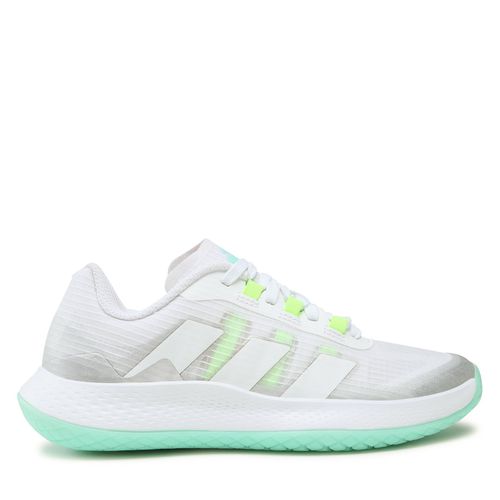 Chaussures pour sport en salle adidas Forcebounce Volleyball Shoes HP3363 Blanc - Chaussures.fr - Modalova