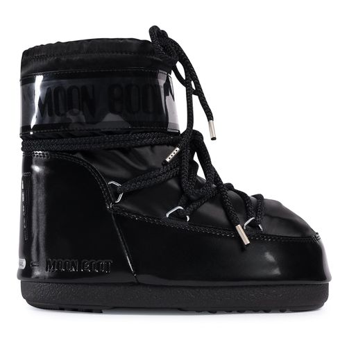 Bottes de neige Moon Boot Classic Low Glance 14093500001 Black - Chaussures.fr - Modalova