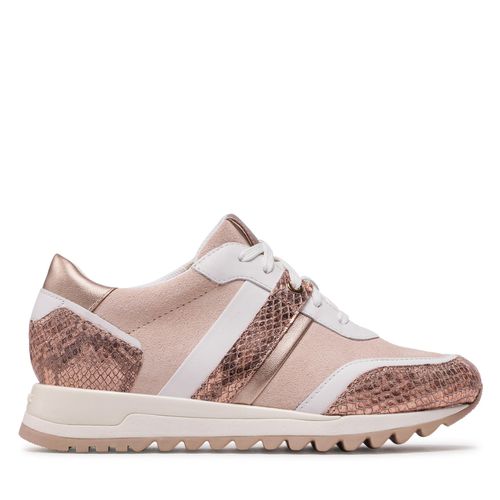 Sneakers Geox D Tabelya A D16AQA 085RY C1ZH8 White/Rose Gold - Chaussures.fr - Modalova