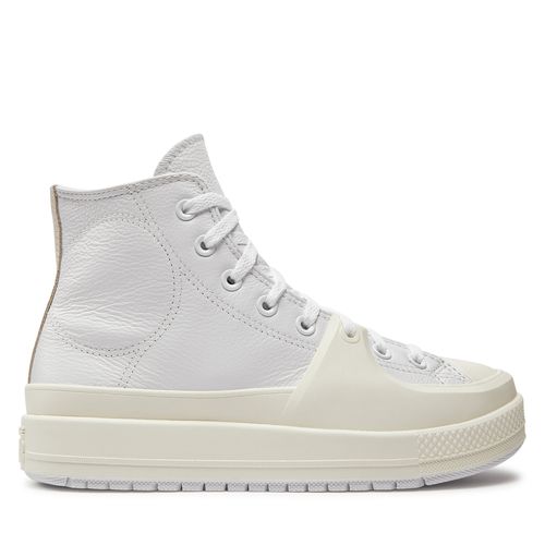 Sneakers Converse Chuck Taylor All Star Construct Leather A02116C Blanc - Chaussures.fr - Modalova