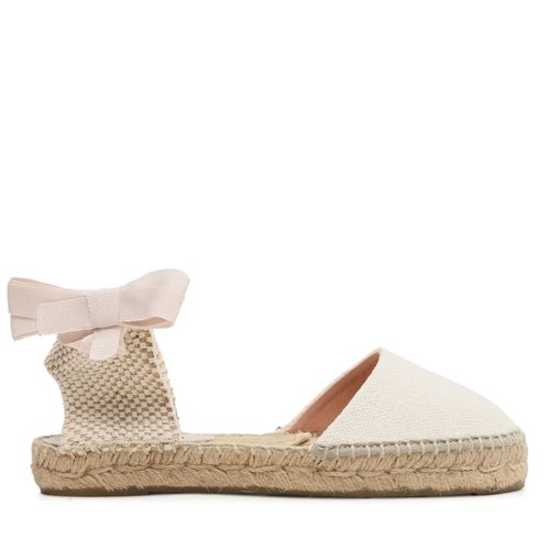 Espadrilles Manebi Organic Hemp Flat Valenciana Espadrilles O 7.0 P0 Écru - Chaussures.fr - Modalova