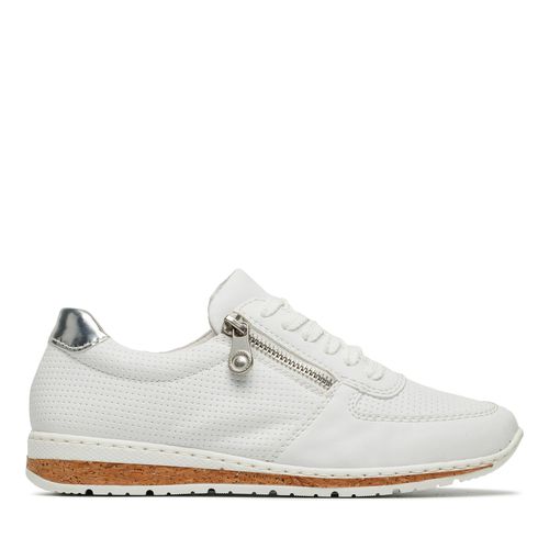 Sneakers Rieker N5127-80 Blanc - Chaussures.fr - Modalova