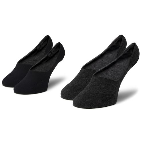 Lot de 2 paires de socquettes unisexe Levi's® 37157-0187 Anthracite Melange/Black - Chaussures.fr - Modalova
