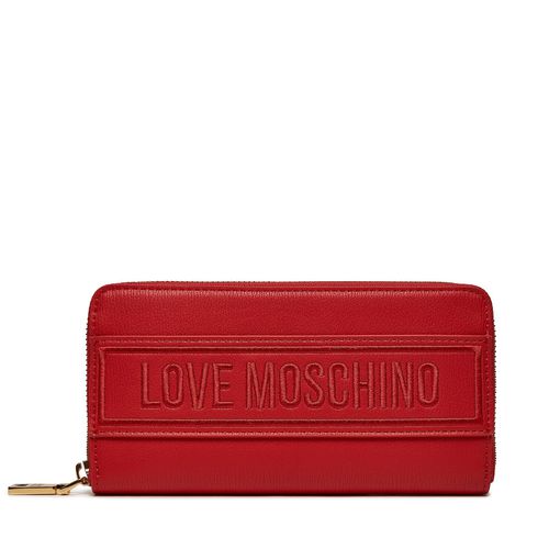 Portefeuille grand format LOVE MOSCHINO JC5640PP0IKG150A Rosso - Chaussures.fr - Modalova