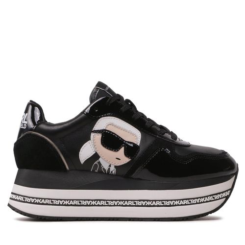 Sneakers KARL LAGERFELD KL64930N Black Lthr/Suede - Chaussures.fr - Modalova