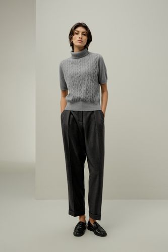 Pull à col roulé en bébé cachemire - LILYSILK - Modalova