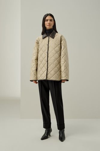 Doudoune matelassée en soie imperméable - LILYSILK - Modalova