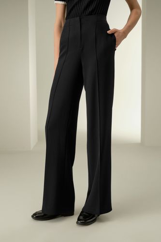 LILYSILK Pantalons Soie Coupe Droite Crêpe De Chine En Soie Facile À Assortir Modèle De Base 48 - LILYSILK - Modalova