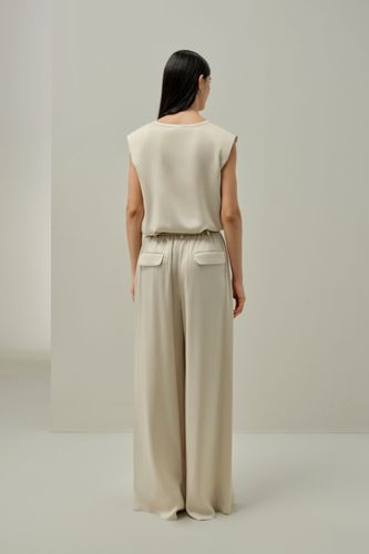 LILYSILK Top Soie Respirant Et Doux Pour La Peau Soie De Mûrier Une Esthétique Épurée Et Contemporaine Sophistiqué Et Élégant M - LILYSILK - Modalova