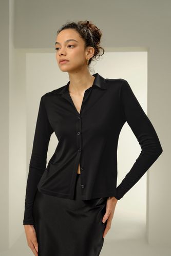 LILYSILK Chemisier En Soie Coupe Ajustée Soie Lavable En Machine Légèreté Luxueuse Coupe Régulière Xl - LILYSILK - Modalova