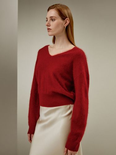 LILYSILK Pull 100 Cachemire Décolleté En V 100% Cachemire Mettant En Valeur La Féminité Une Chaleur Et Un Confort Ultimes Xl - LILYSILK - Modalova