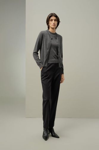LILYSILK Cardigan Cachemire L | Doux & Respirant | Col Ras du Cou | Boutons Nacre - LILYSILK - Modalova