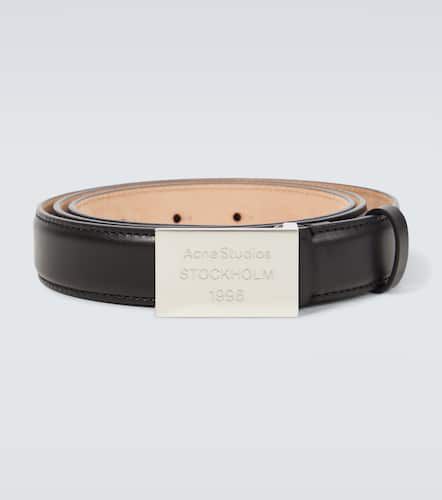 Ceinture en cuir à logo - Acne Studios - Modalova