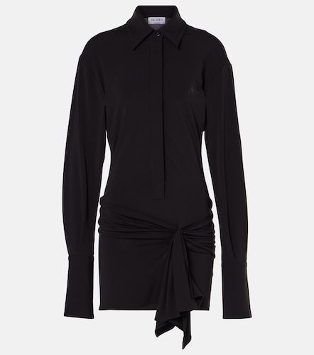 Robe-chemise en jersey à découpes - The Attico - Modalova