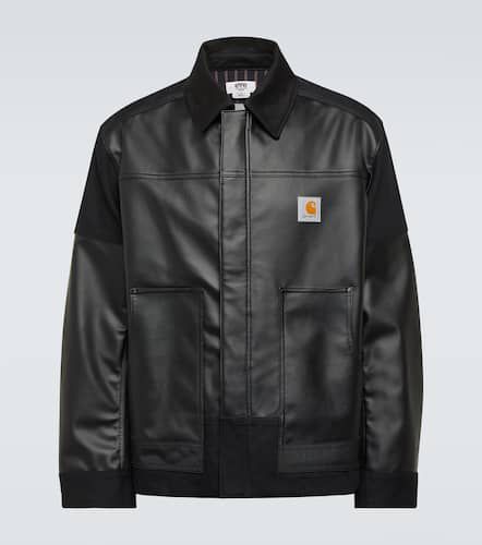 X Carhartt – Veste en cuir synthétique - Junya Watanabe - Modalova